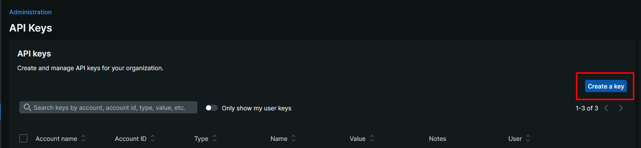 Create a key button